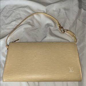 LV yellow Pochette